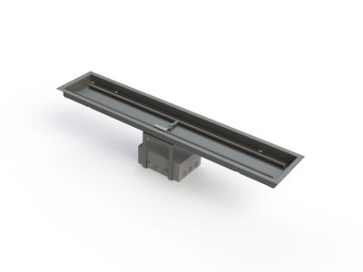 GLAMMFIRE ZONE DE COMBUSTION RECTANGULAR 1500