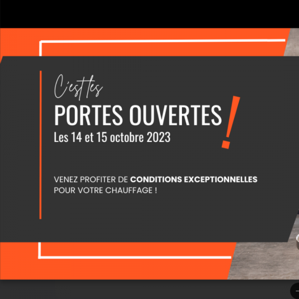On vous attend les 14 et 15 octobre pour les portes ouvertes !