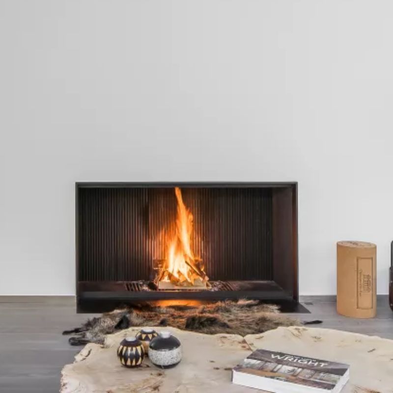 Projet cheminée bois sur mesure